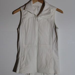 White Lululemon vest